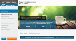 Desktop Screenshot of easyreportcards.com