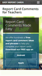 Mobile Screenshot of easyreportcards.com